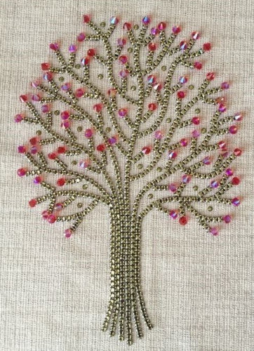 Vyšívání s korálky